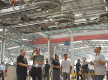 參會代表參觀興隆機(jī)械
